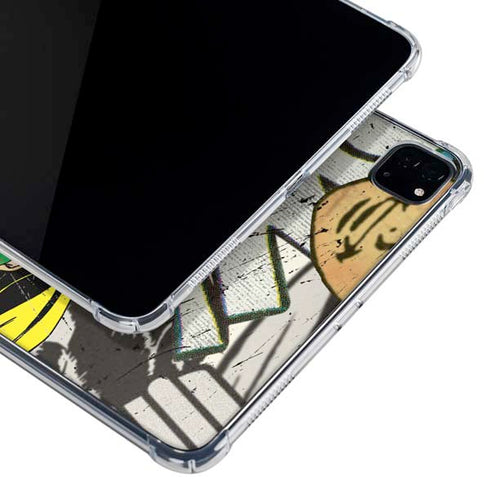 DC Comics Batman and Robin Vintage Action Pose iPad Pro 11in (2024) Clear Case